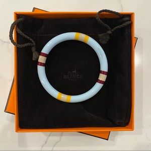 NEW Hermès H Equipe Bangle Bracelet S